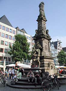 Jan von Werth Brunnen am Alten Markt
