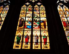 Mystisches Licht der Domfenster