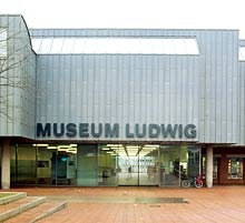 Vorderansicht des Museum Ludwig Vorderansicht des Museum Ludwig