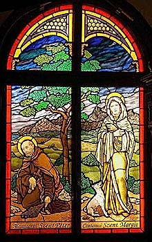 Bleiglasfenster der Franziskanerkirche