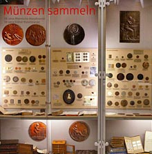 M&uuml;nzvitrine im Geldgeschichtlichen Museum / Foto: Marek Ratajczak