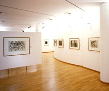 Innenraum des K&auml;the Kollwitz Museum K&ouml;ln, Photograph: Uwe Spoering
