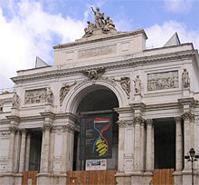 Fassade des Palazzo delle Esposizioni