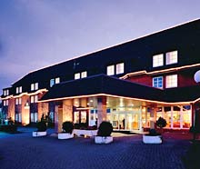 Eingang zum Hotel