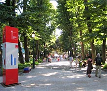 Biennale in den Giardini Pubblici