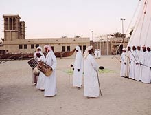 Traditionelle T&auml;nze in Al Shindagha