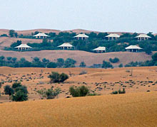Residenzen im Al-Maha Desert Resort 