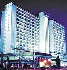 Das Radisson SAS Hotel in Peking