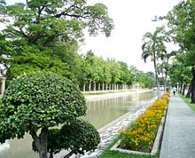 Wasserweg beim k&ouml;niglichen Palast
