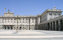 Der Palacio Real in Madrid