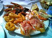 Tapas Auswahl