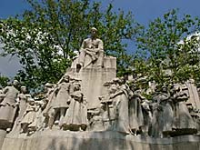 Denkmal des Dichters V&ouml;r&ouml;smarty