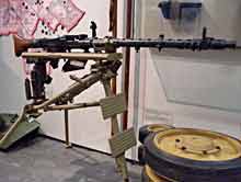 Maschinengewehr im Milit&auml;rhistorischen Museum der Bundeswehr