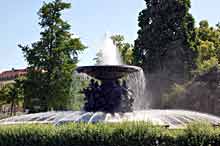 Brunnen am Albertplatz