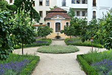 Pavillon im Barockgarten des Societaetstheaters