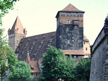 Blick zur Kaiserstallung