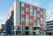 Au&szlig;enansicht des ARCOTEL Rubin in Hamburg