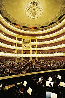 Nationaltheater B&uuml;hne und Zuschauerraum