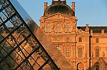 Louvre im Abendlicht Louvre im Abendlicht