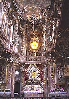 Innenraum der Asamkirche