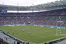 Rugbymatch im Stade de France