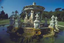Cupid-Brunnen bei der Villa Doria Pamphili