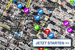 Stadtplan New York starten