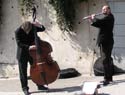 Strassenmusiker in Prag