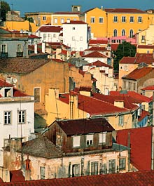 D&auml;chermeer der Alfama