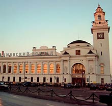 Kiewer Bahnhof in Moskau