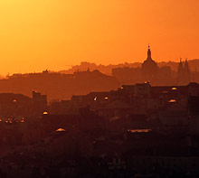 Lissabon im Abendrot