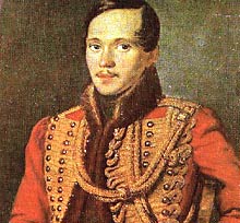 Der Dichter Michail Lermontow 1837 