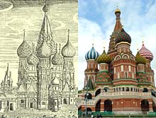 Iwan der Schreckliche lie&szlig; die Basilius-Kathedrale bauen