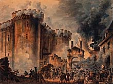 Der Sturm auf die Bastille von Houel