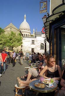 Caf&eacute; am Montmartre