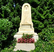 Grabmal Gottfried Keller- Friedhof Sihlfeld