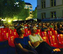 3-D-Open-Air des Kinos Xenix