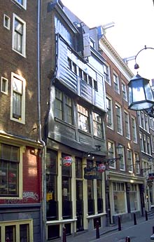 Das Holzhaus im Zeedijk Nr.1