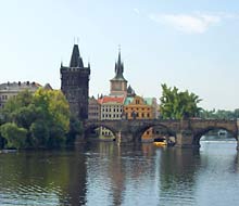 Die Stadt an der Moldau
