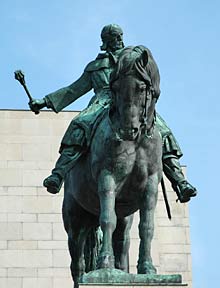 Jan Zizka Monument auf dem V&iacute;tkov-H&uuml;gel