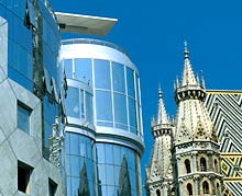 Haas-Haus und Stephansdom