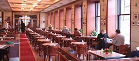Caf&eacute; Slavia in Prag