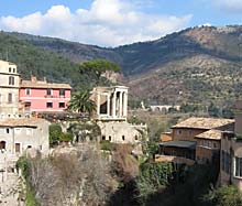 Tempel der Sibilla in Tivoli