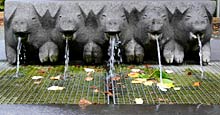 Schweinebrunnen in Zons