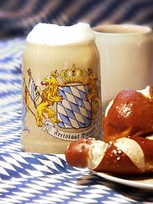 Bier und Brezn