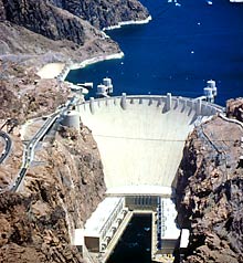 Hoover Staudamm bei Las Vegas