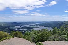 Der Hudson in Breakneck Ridge