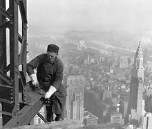 Skywalker &uuml;ber New York 1930