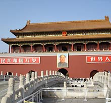 Tian'an Men Tor mit Mao-Bild