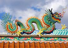 Der Drache ist ein wichtiges Symboltier
